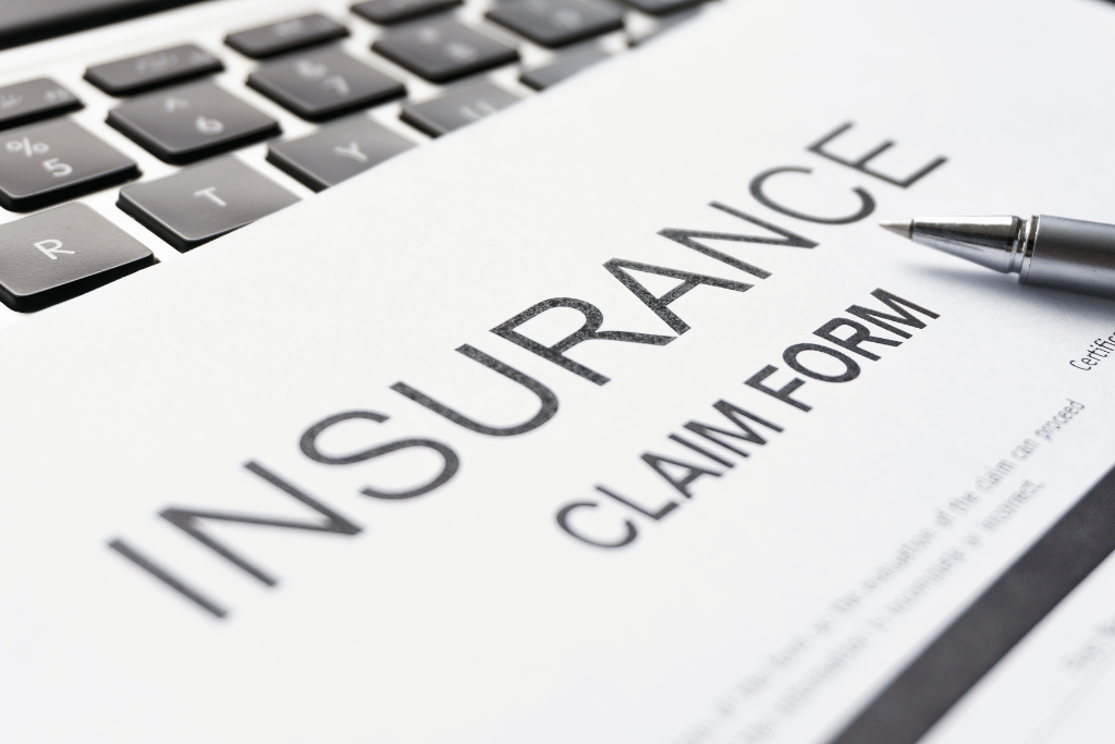 Insurance claim form